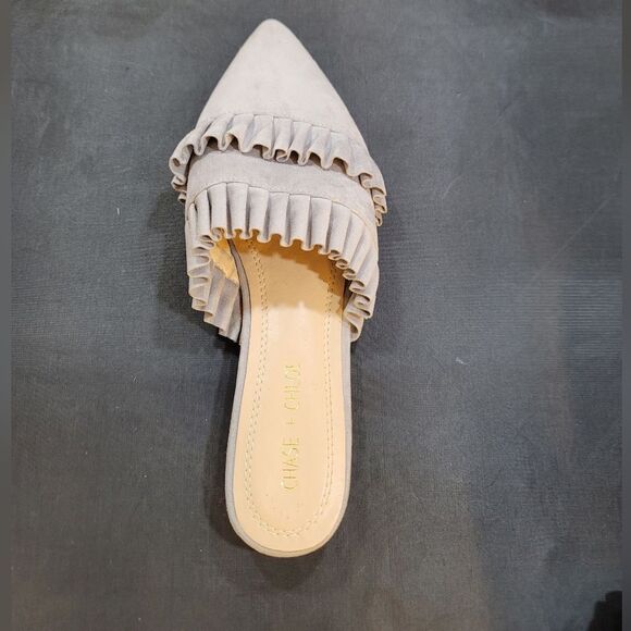 BRAND NEW CHASE&CHLOE POINTED TOE SLIP-ON WOMEN"S MULE - Picture 5 of 14